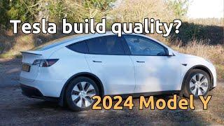 How good is Tesla build quality? A look at a new 2024 Model Y.