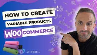 How to create a variable product Woocommerce ️