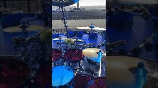 Ray Luzier's Drum Setup for Korn Summer 2021 Tour at Tinley Park, IL