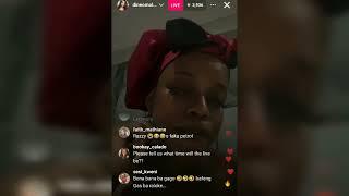 dineo moloisane Instagram live incase you missed it 