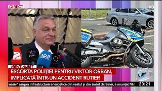 Coloana lui Viktor Orban, implicată într-un accident grav în Germania. Un ofițer de poliție a murit