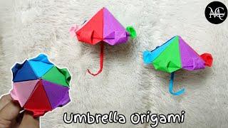 How to make a paper umbrella / Origami Umbrella