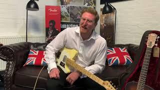 Fender American Performer Telecaster With Humbucker In Vintage White Demonstration With James