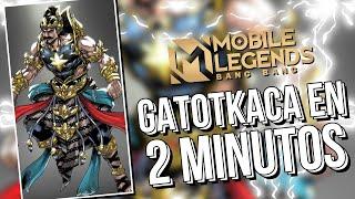 GATOTKACA EN 2 MINUTOS Como usar a Gatotkaca, Gatotkaca Guía, tutorial - MOBILE LEGENDS ESPAÑOL