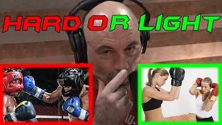 Joe Rogan - Hard VS Light Sparring With Max Holloway and Leon Edwards