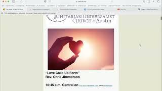 First UU Austin Church Communications