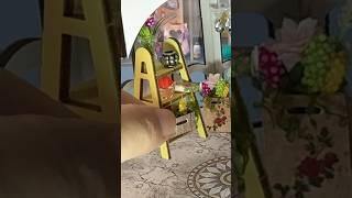 Mini world- Hanging garden #cute #diy #handmade #miniature #diydecor #shorts