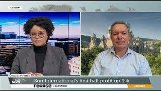 Company results | Sun International's first half profit up 9%: Anthony Leeming