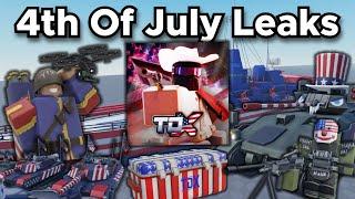 TDX Many 4th Of July Leaks - Tower Defense X Roblox