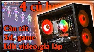 Test Pc 4 Củ hơn mua Shopee cân tất ,edit video, giả lập, game