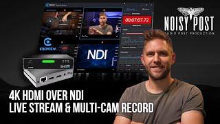 How I Live Stream & Multi-Cam Record in 4K | KILOVIEW N40 NDI & OBS STUDIO | For Gaming & Creators