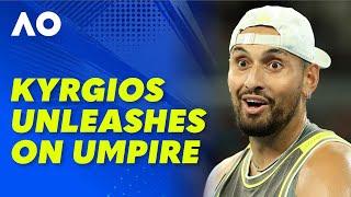 Kyrgios EXPLODES at Umpire over Code Violation: Australian Open 2025 | Wide World of Sports