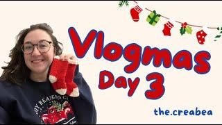 Day 3 -  Lazy morning and a Stocking Tutorial // VLOGMAS 2024