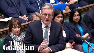 Sunak ‘should apologise for £22bn black hole’, says Starmer during PMQs