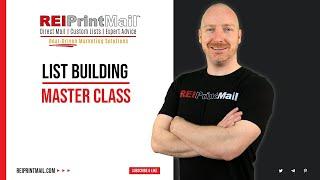 REIPrintMail List Building Master Class with Ryan Dixon