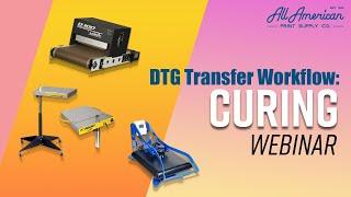 Direct To Garment Transfer (DTF - Direct To Film) Workflow : Curing | AA Print Supply