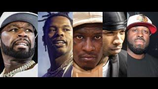 50 Cent REACTS Lil baby Gambling $8M and Losing, Young Thug $1.6M, Funk Flex Tory Lanez Innocent