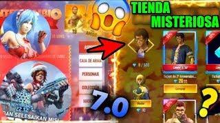 FECHA DE LLEGADA DE LA TIENDA MISTERIOSA 7.0, NUEVO EVENTO DE LOGIN Y NUEVAS SKINS | FREE FIRE