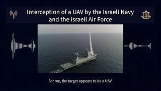 Israeli Navy missile ships intercept UAVs