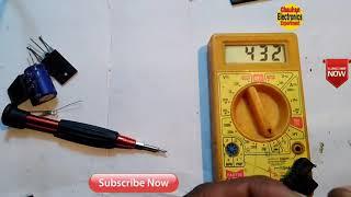 Multimeter Use In Hindi. Chauhan Electronic Experiment.