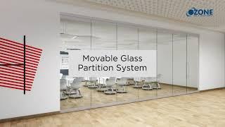 Movable Glass Partition System | Ozone Hardware Exports | #shorts