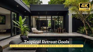 Ultimate Guest House Reveal: Black Accents & Tropical Courtyards You Can’t Miss!