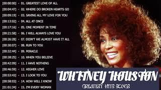 Whitney Houston Greatest Hits| Best Of Whitney Houston Full Album l Whitney Houston Best Song Ever