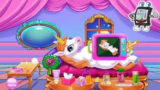 BABY EINHORN GEBURT App deutsch | Mama Unicorn bringt Baby zur Welt - Nina der Einhorn Babysitter