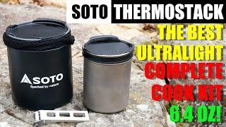 The BEST Complete ULTRALIGHT Cook Kit Straight Out of the Box! - Soto Thermostack