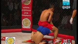 REAL HALF Boston CRAB in Cambodian MMA Fight You Haven't Seen!