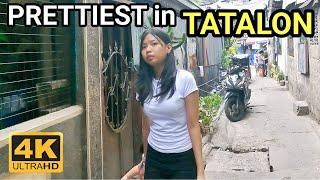 UNBELIEVABLE ALLEY in TATALON | WALKING TOUR HIDDEN LIFE in TATALON Quezon City Philippines [4K] 