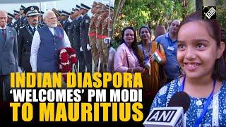 Indian diaspora "excited" to meet PM Narendra Modi in Mauritius