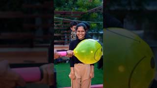 Wait for it  Balloon Blast Challenge #shorts #short