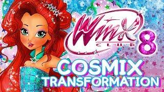 Winx Club - All Cosmix Transformations! [ENGLISH]