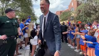 Watch: Gators walk for homecoming game vs. Vanderbilt