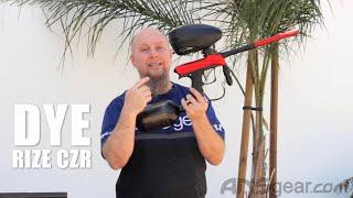 Dye Rize CZR Paintball Marker - Shooting Video