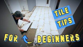 BEST TIPS for Laying Tile: With No Experience!