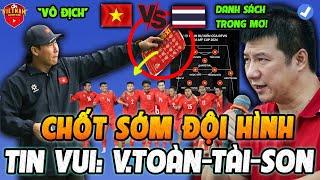 Trước Giờ Họp Báo: HLV Kim Chốt Đội Hình Sớm Đấu Thái, Đón Tin Vui Văn Toàn-Tấn Tài-Xuân Son