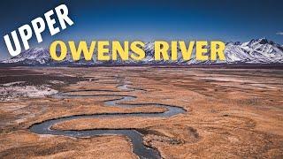 Drone Footage of Upper Owens River at Benton Crossing Road | A FLY FISHING Destination