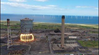 Redcar Power Station quadruple blowdown event