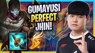 GUMAYUSI PERFECT GAME WITH JHIN! - T1 Gumayusi Plays Jhin ADC vs Varus! | Season 2023