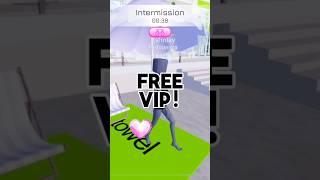 FREE VIP IN DRESS TO IMPRESS! How to get it for FREE!  #dresstoimpress #dti #roblox