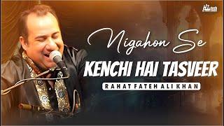 Nigahon Se Kenchi Hai Tasveer | Rahat Fateh Ali Khan | Beautiful Qawwali | Official | Hi-Tech Music