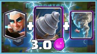  VERY TOXIC DECK! GOBLIN DRILL, MAGIC ARCHER, TORNADO / Clash Royale