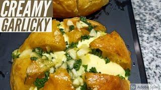 KOREAN GARLIC CREAM CHEESE BREAD | BAKE WITH JAY