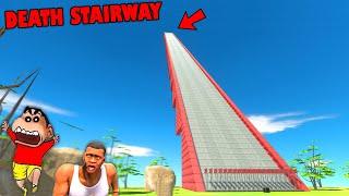 STAIRWAY TO DEATH in Animal Revolt Battle Simulator with SHINCHAN and CHOP