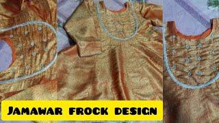 Kaliyon wala frock || Jamawar frock design 2022 || Frock Designs || Umbrella frock design