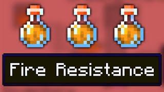 How to make a Potion of Fire Resistance in Minecraft