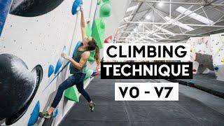 Focussing on CLIMBING TECHNIQUE to improve my session | V0 - V7