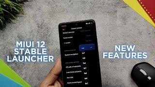 MIUI 12 Stable System Launcher March Update | New Grid And Animation | MIUI 12 System App Updates